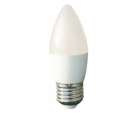 Λαμπτήρας LED Κερί E27 7W 230V Ψυχρό Λευκό