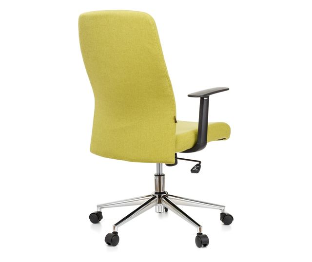 QMOBILI ROYAL Irodai szék - Zöld szövet dönthető mechanikával