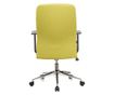 QMOBILI ROYAL Irodai szék - Zöld szövet dönthető mechanikával