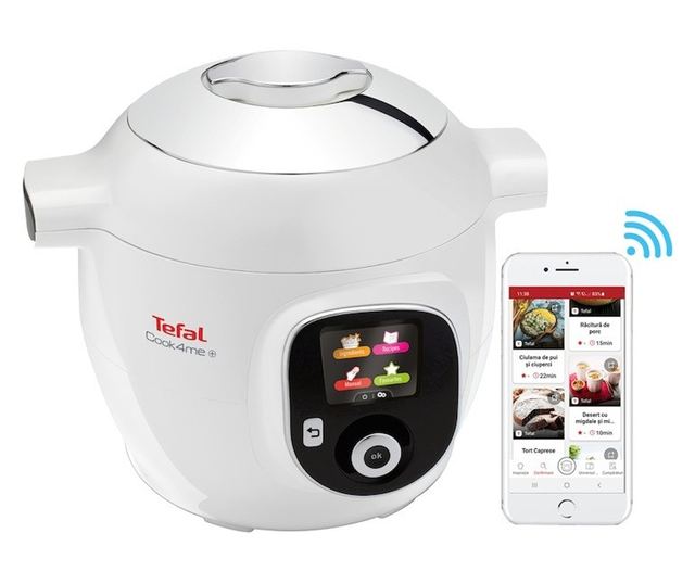 Tefal Cook4Me CY851130 Okos Kukta, 1600W, 6L, Fehér