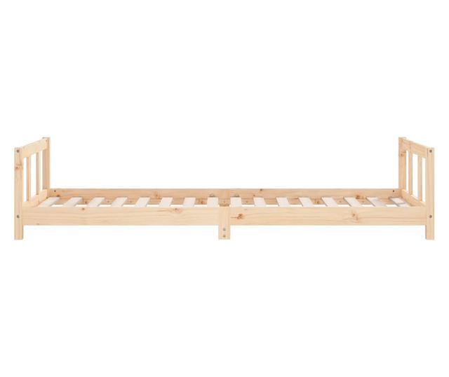 Παιδικό Κρεβάτι, 90x200 εκ., Από Μασίφ Ξύλο Πεύκου