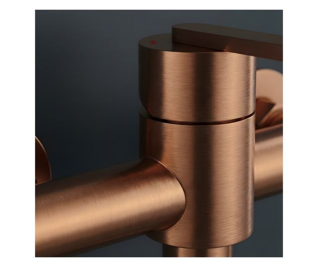 Zuhany csaptelep Rea Ontario Brusolt réz 10X13,4X8CM