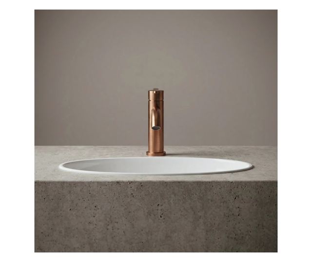 Mosdó csaptelep Rea Ontario Low Brusolt réz 11X4,5X17,5CM