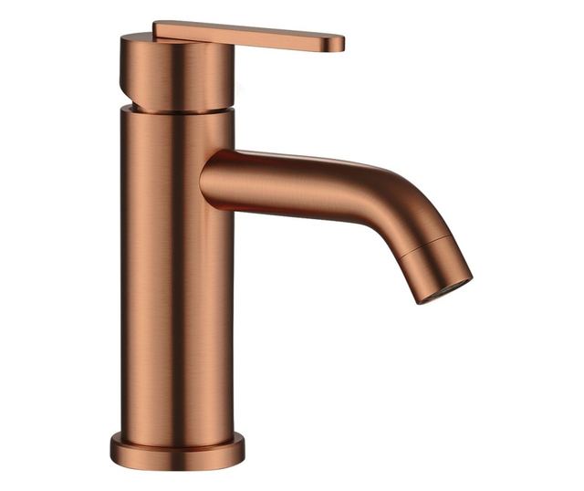 Mosdó csaptelep Rea Ontario Low Brusolt réz 11X4,5X17,5CM