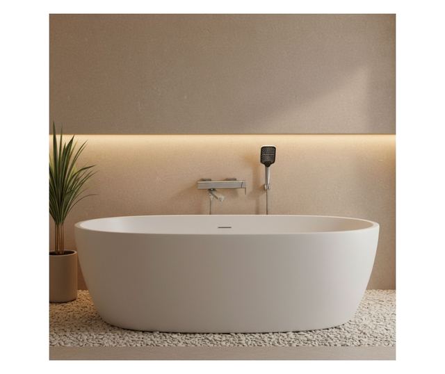 Kádcsaptelep Rea Arlo Brusolt nikkel 20,5X26X25CM