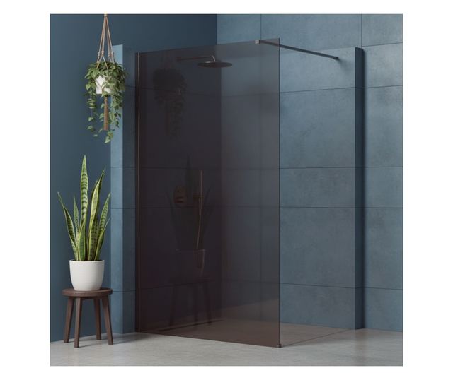 Zuhanyfal Rea Flexi Brown 140 Titán 120X140X195CM