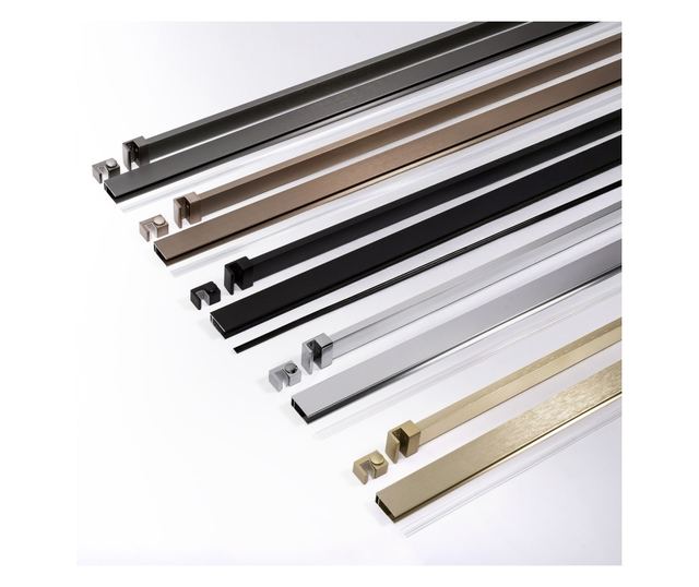 Zuhanyfal Rea Flexi 120 Brusolt réz 120X120X195CM