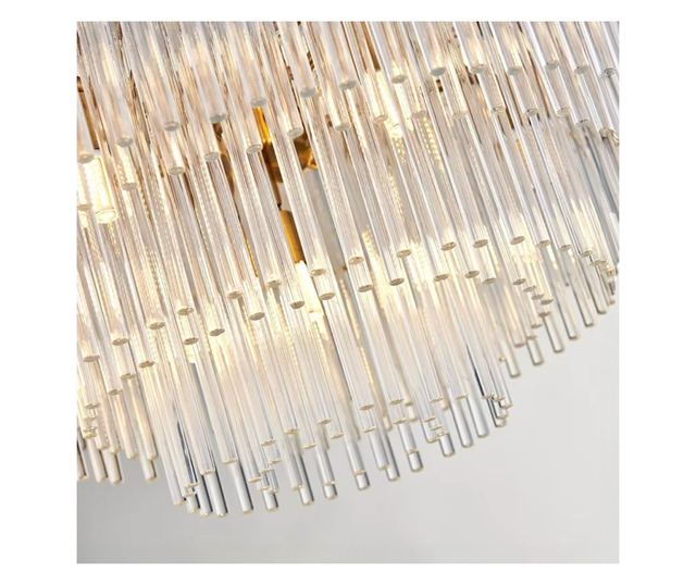 Függesztett mennyezeti lámpa Toolight APP1654-8CP Arany 70X70X55CM