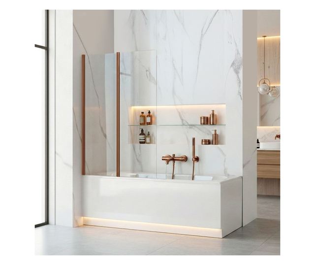 Paraván Rea Agat-2 100 Brusolt réz 0,5X100X140CM