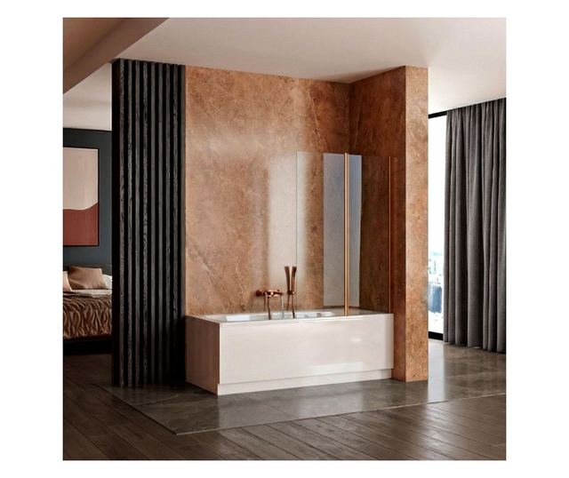 Paraván Rea Agat-2 100 Brusolt réz 0,5X100X140CM