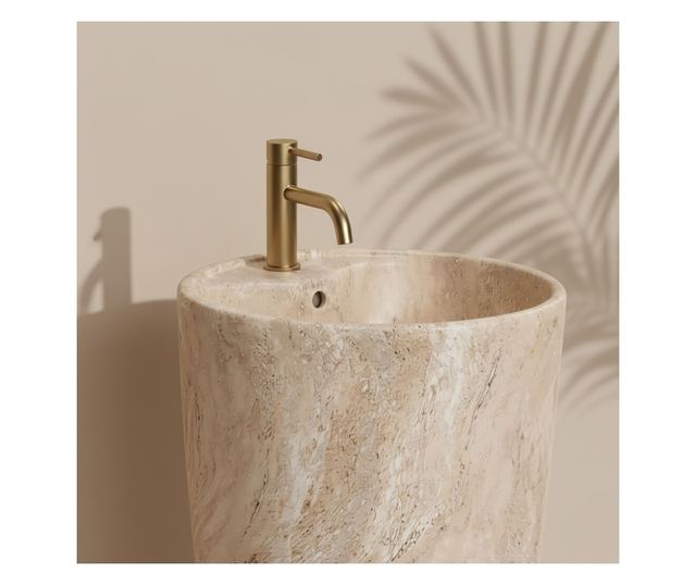 Szabadon álló mosdó Rea Anya Savana Matt Bézs 45X45X84CM