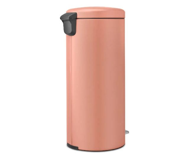 Brabantia Newicon pedálos szemetes, 30 literes űrtartalom, 1 kivehető rekesz, csendes nyitás/zárás, rozsdamentes acél test, réz