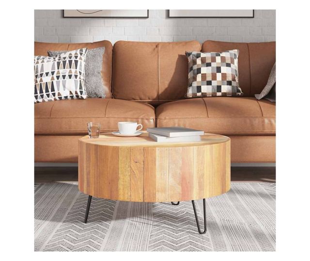 Stolić za kavu, reciklirano masivno drvo