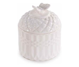 Illatosított gyertya, porcelán tégely Ø7,5 cm x 9 M