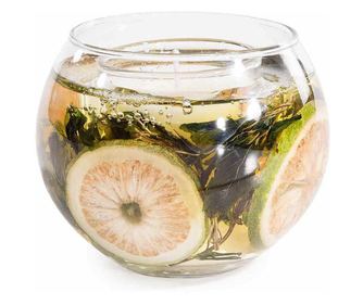 Illatos üveggyertya Ø10 cm x 8 M