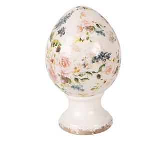 Dekoratív kerámia váza többszínű Ø12x19 cm