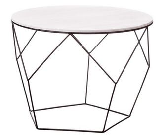 Комплект от 3 дървени и железни маси