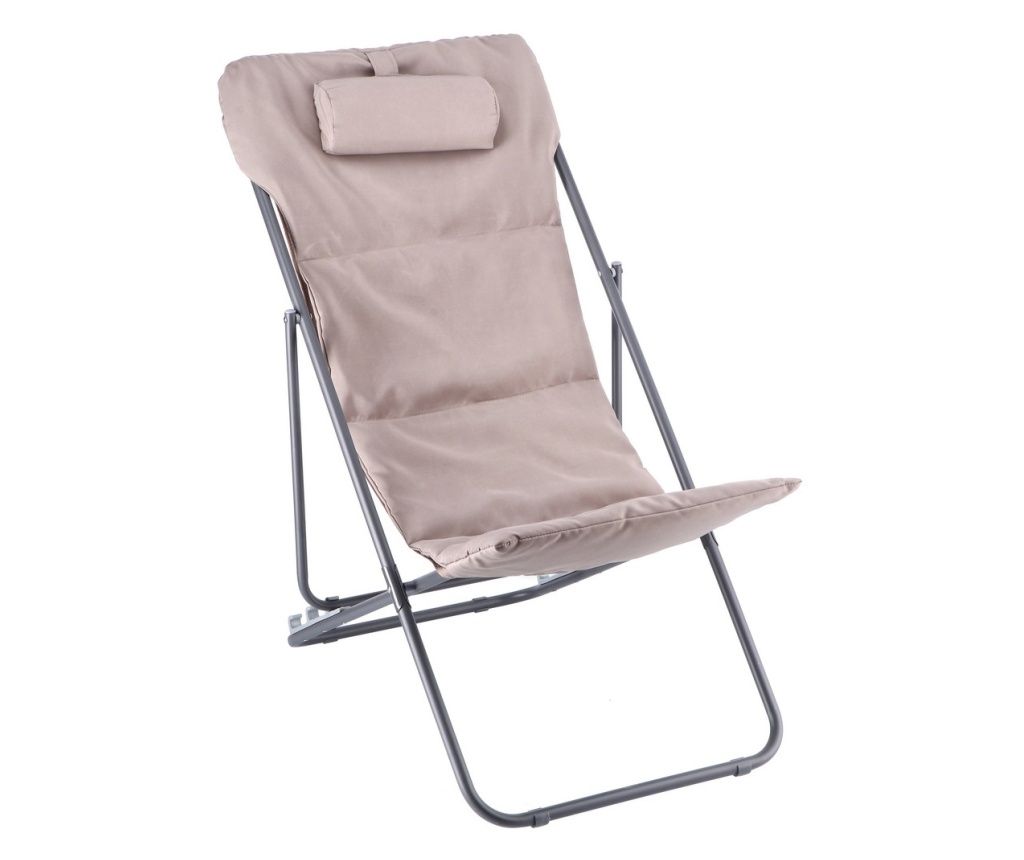 2 db Bézs Kerti Szék 85 x 56 x 90 cm