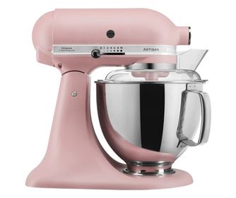 KitchenAid Artisan Elegance 5KSM175PSEDR bolygóműves mixer, 300 W, 4,8 l, közvetlen meghajtás, 10 sebességfokozat, rózsaszín