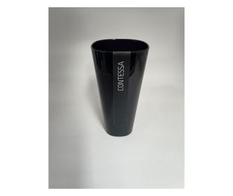 Crni set od 4 plastične čaše mojito contessa