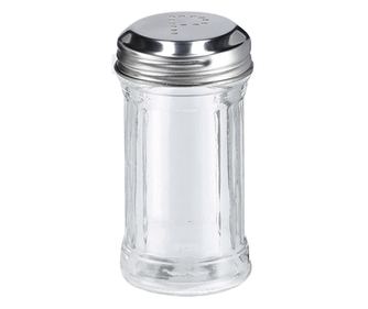 Set posudica za posipanje soli-papra, 2pcs, staklo, 5x9,5cm