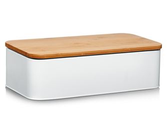 Zeller Кутия за хляб с капак, Тенекия, 42.5x23x13 см