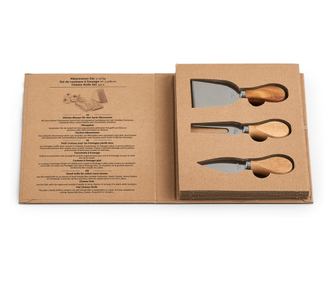 Set de cuțite pentru brânză, 3 buc