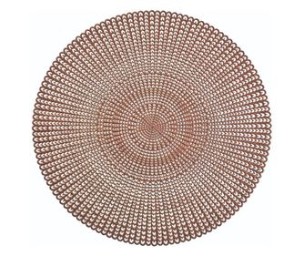 Suport de masă CUT OUT, PVC Rotund, Cupru