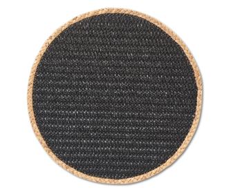 Zeller Podmetač "Nature", crni, mješavina papira,  Ø 38 cm, 27037