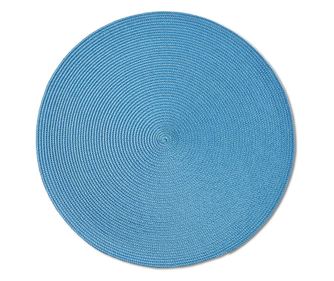 Podloga, "Twist", PVC, petrol, Ø38 cm