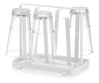 Bel Držalo za skodelice in krožnike, 20x12x17,5 cm