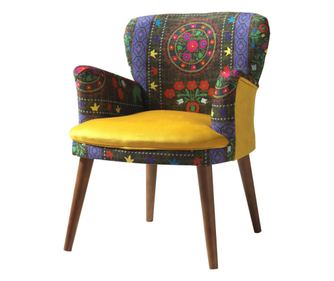 Fotelja ETHNIC  Yellow