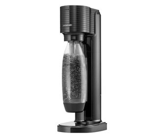SodaStream GAIA szénsavasvíz-készítő, 1 l, manuális szénsavasítás, 2 fokozat, BPA-mentes, fekete