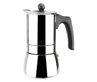 Magefesa Genoa eszpresszógép, rozsdamentes acél, 6 adag, ezüst/fekete