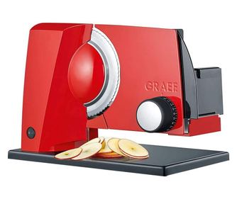 Електрическа резачка SlicedKitchen, Graef - S11003, червена