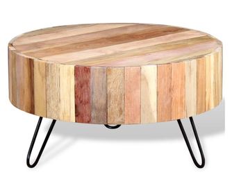 Stolić za kavu, reciklirano masivno drvo