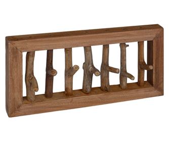 vidaXL Umeraș Maro 50 x 11 x 25 cm Lemn masiv de mahon