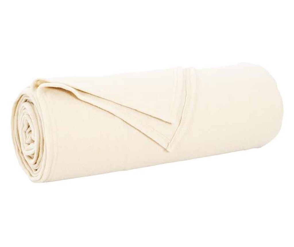vidaXL Pături de aruncat 6 pcs Crem 350 x 270 cm Molton