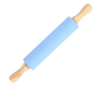 Sucitor Pufo pentru bucatarie sau cofetarie din lemn si silicon, 43 cm, albastru