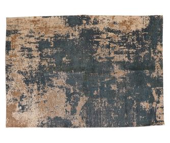 Jacquard tekstilna preproga Salinas rjava črna 120 x 180 cm