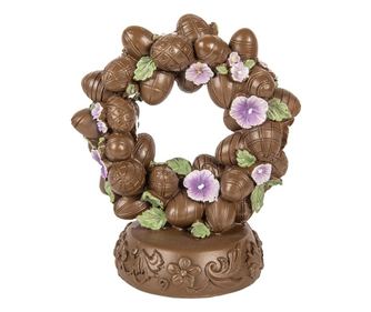 Többszínű polirezin húsvéti dekoráció 17x11x19 cm