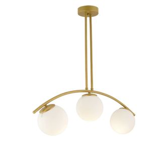 Lustra HubRom, FRALDE 3472-03-FG 75x72 cm 3xE27-60W Arany