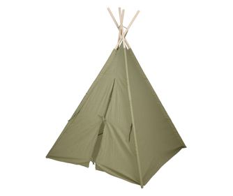 Dětský stan teepee – olivově zelený