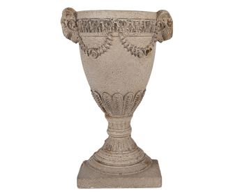 Bež keramička vaza za cvijeće 29x11x44 cm