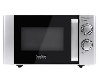 Caso Germany Mikrohullámú sütő, 20 liter, rozsdamentes acél