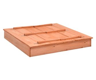 Ξαμμοδόχος 95 x 90 x 15 εκ. από ξύλο ελάτης