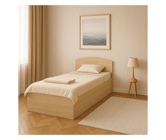 Pat de o persoanа, Megan, stejar sonoma, 90/200 cm