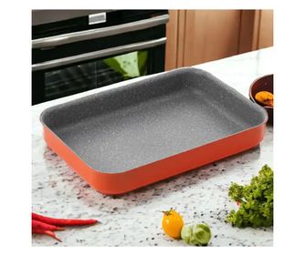 Tava cuptor Florina Chili, aluminiu, antiaderenta, 27 x 37 x 5 cm