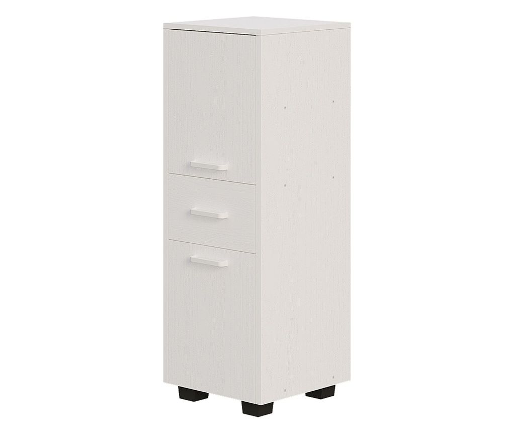 Dulap funcțional cu 2 uși și sertar, stil modern loft, 86 cm