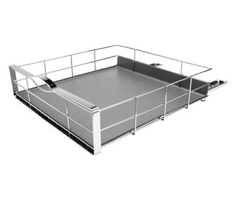 Οργάνωση Ντουλάπας Simplehuman KT1120, Έως 9 kg, 50,2x50,8x15,2 cm, Ανοξείδωτο Ατσάλι